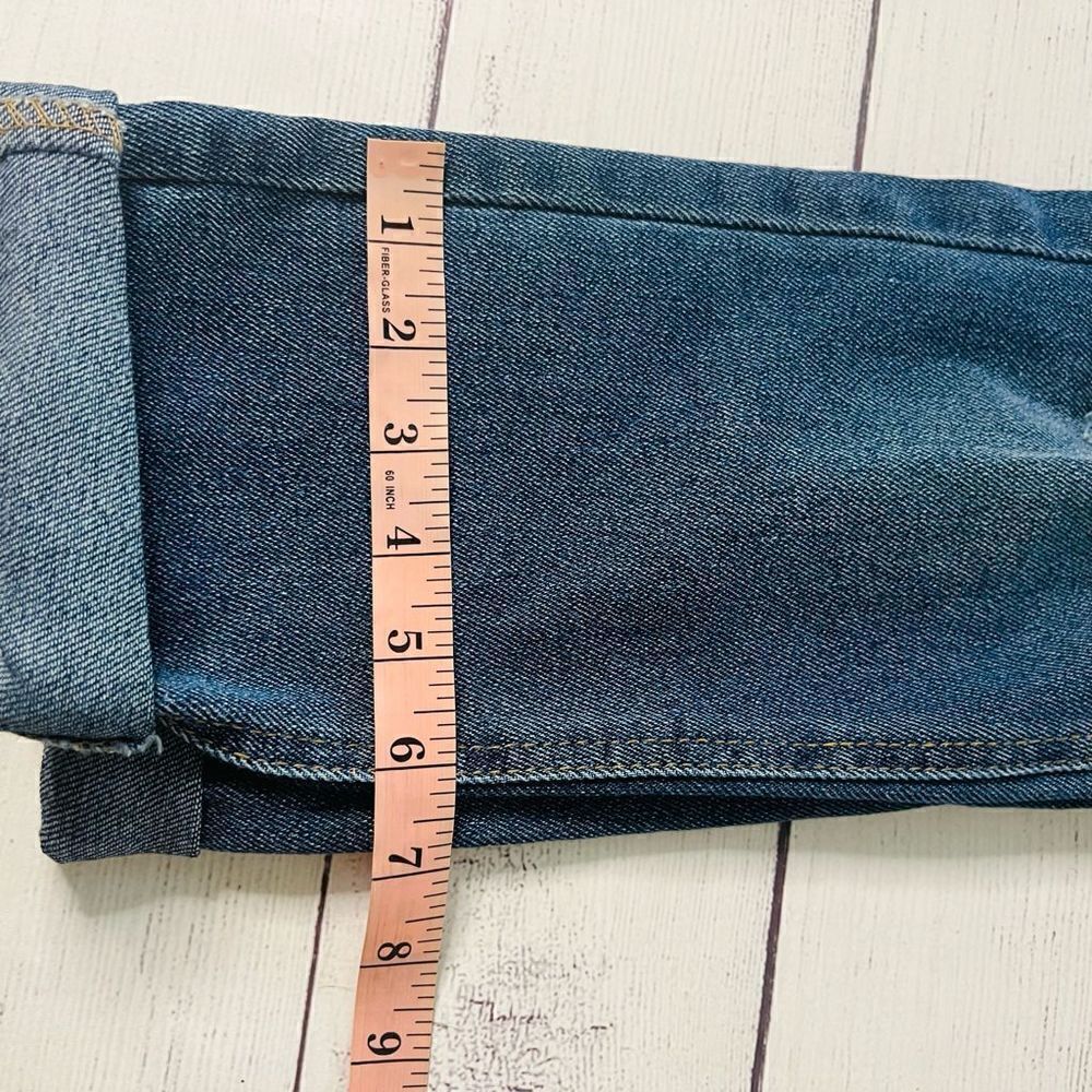 Mom denim distressed High Rise Womens' jeans size 5 - Picture 11 of 12